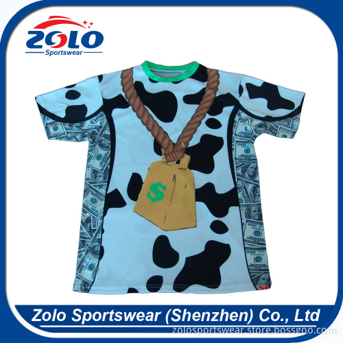 Hot sale sublimation sportswear design lacrosse uniforms t shirt men